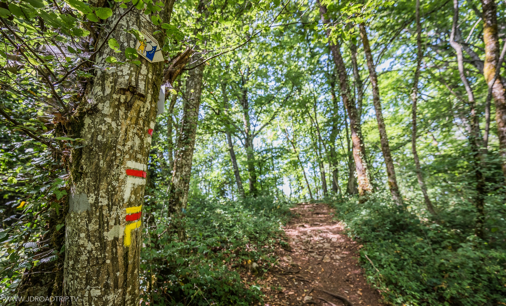 Randonnée sur Via Francigena à Besançon