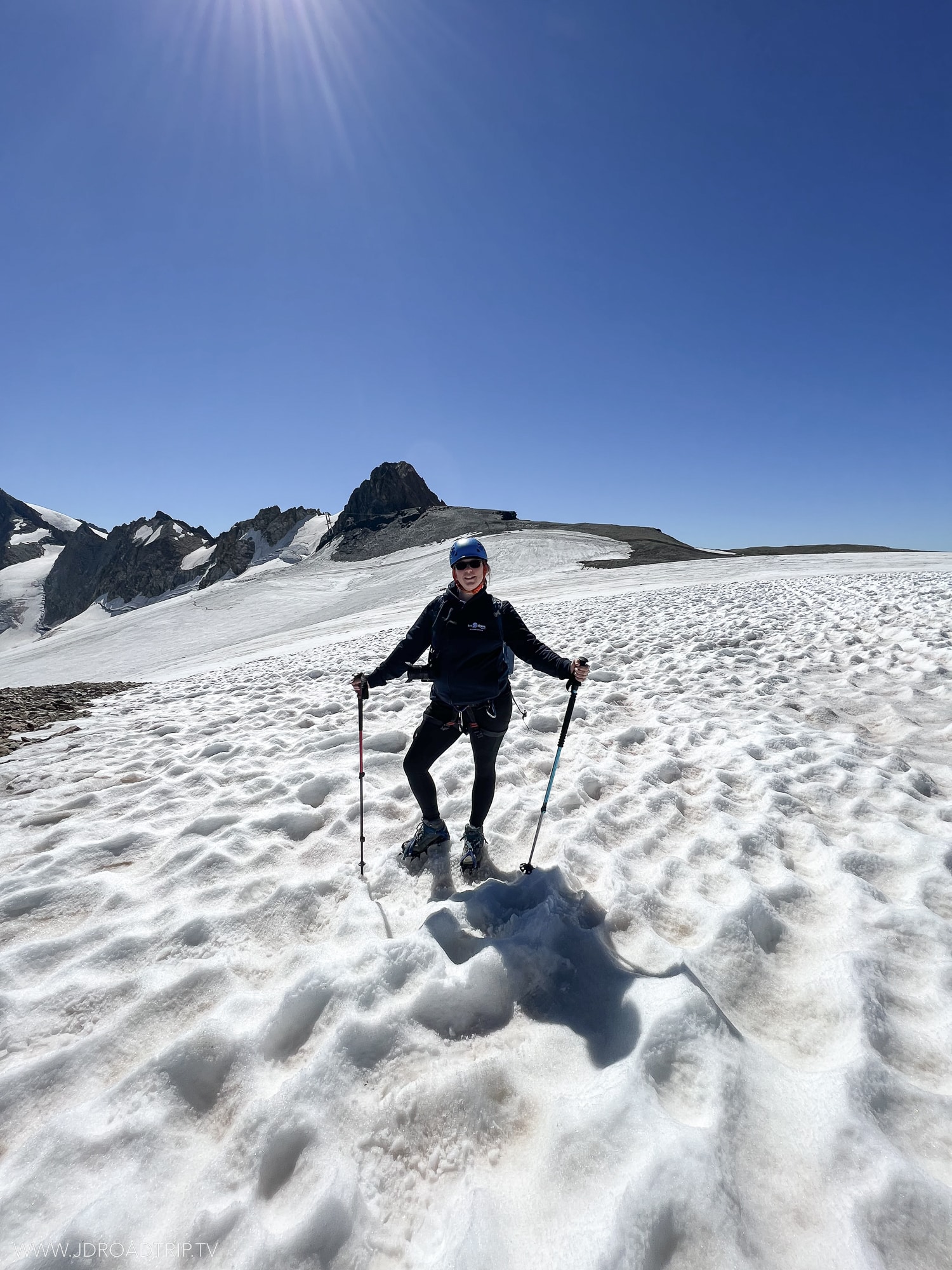 Randonner sur le glacier des 2 Alpes - 3 600 m Glacier des 2 Alpes