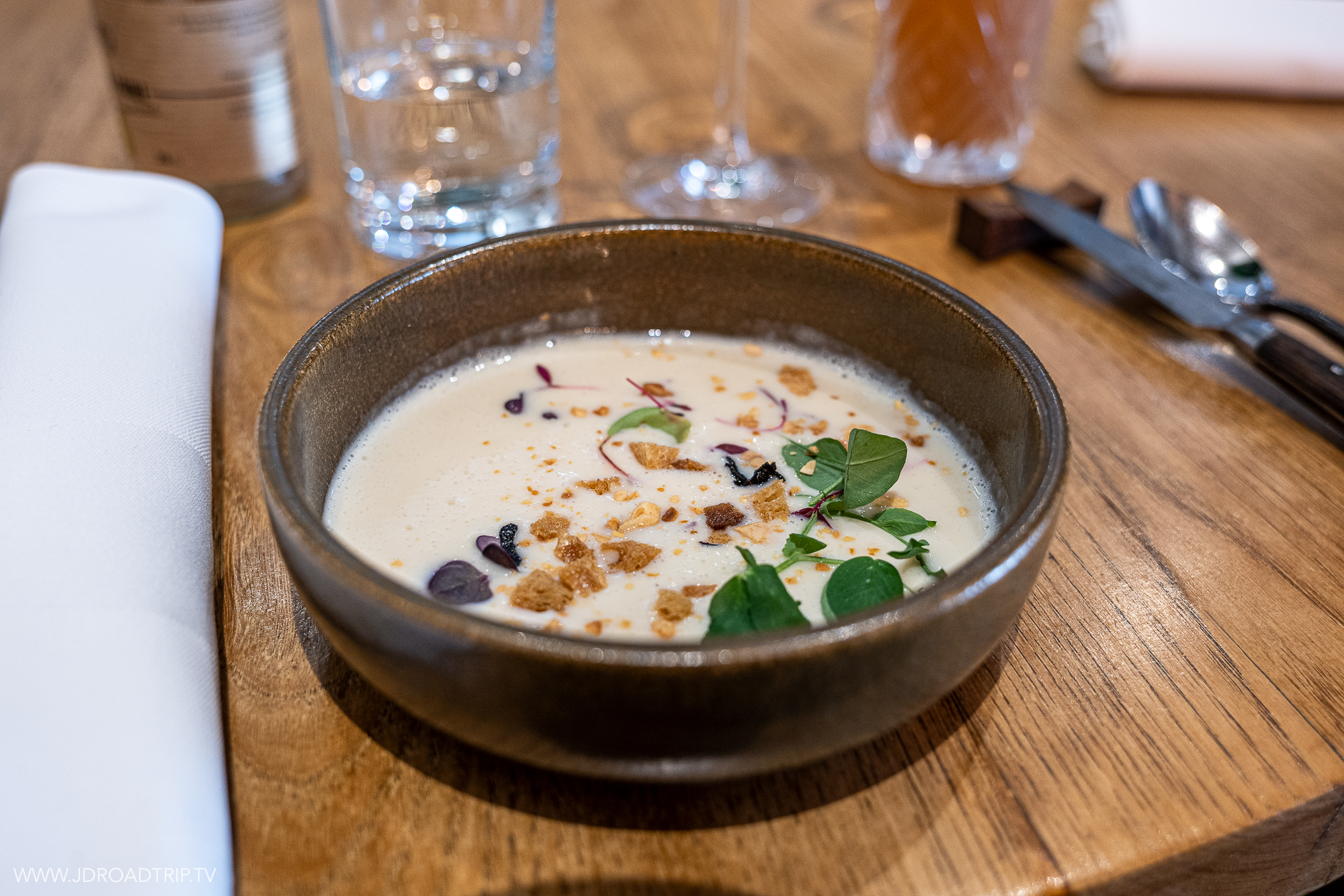 Restaurant L'oc-xalis à Lautrec - Soupe à l'ail de Lautrec