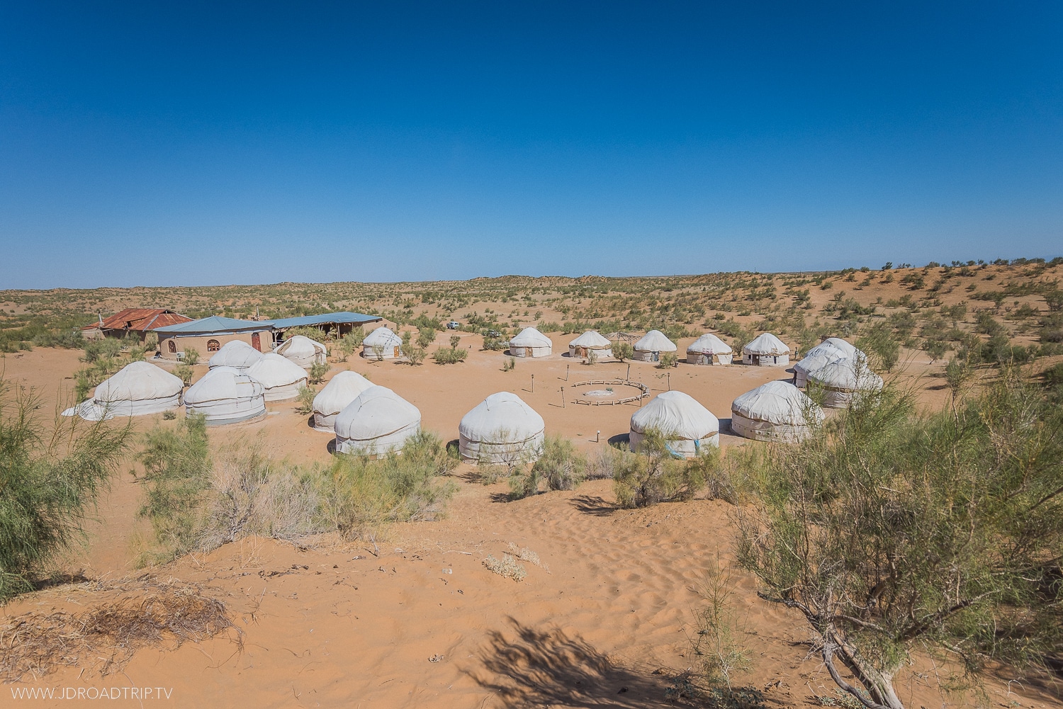 Excursion dans le désert de Kyzyl Kum - Camp de yourte Aydar