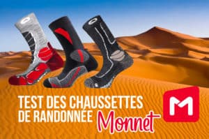 Lire la suite à propos de l’article Test des chaussettes de randonnée Monnet