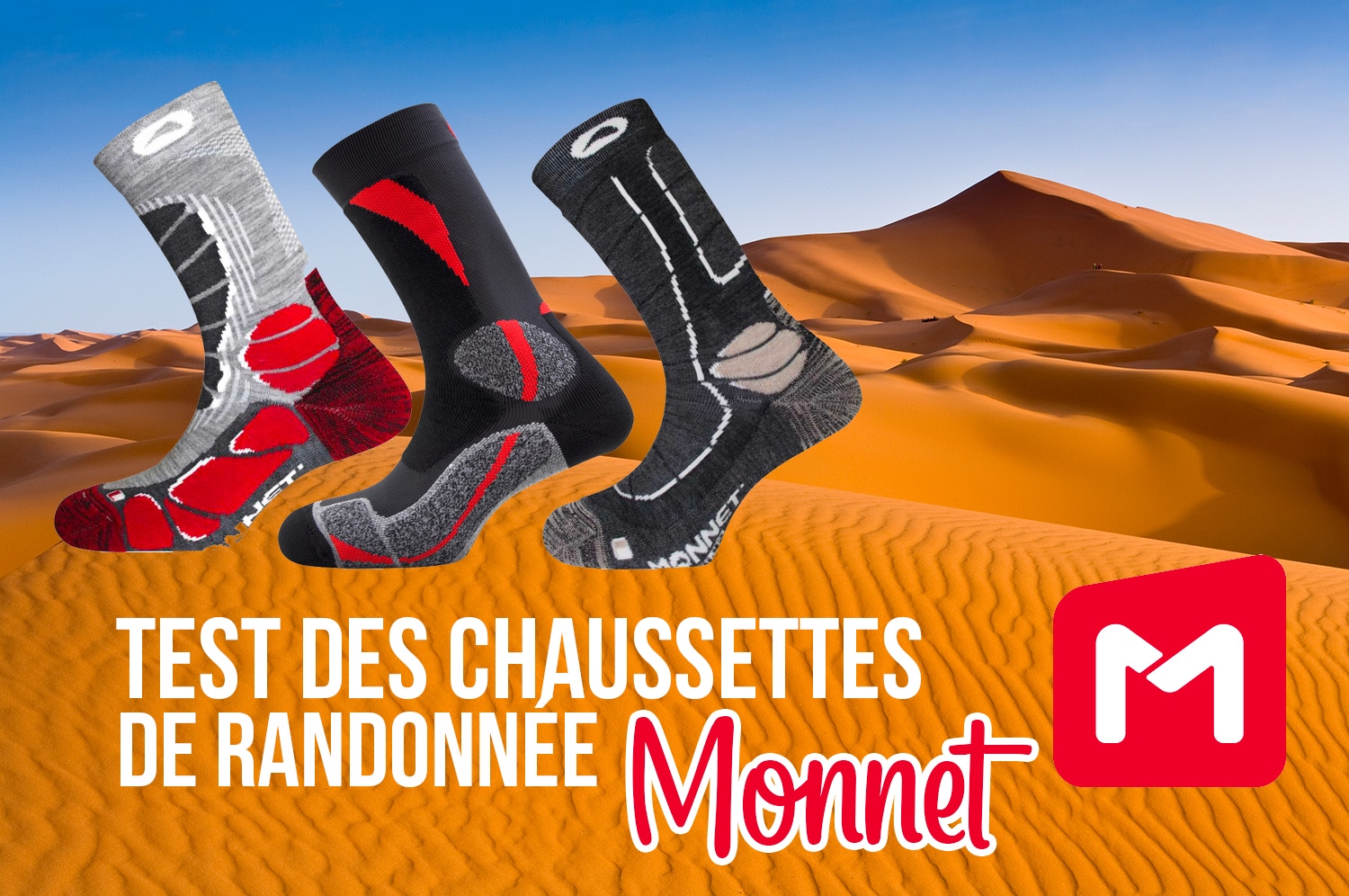 You are currently viewing Test des chaussettes de randonnée Monnet