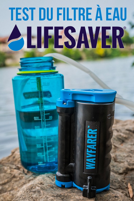 test filtre a eau lifesaver wayfarer pin