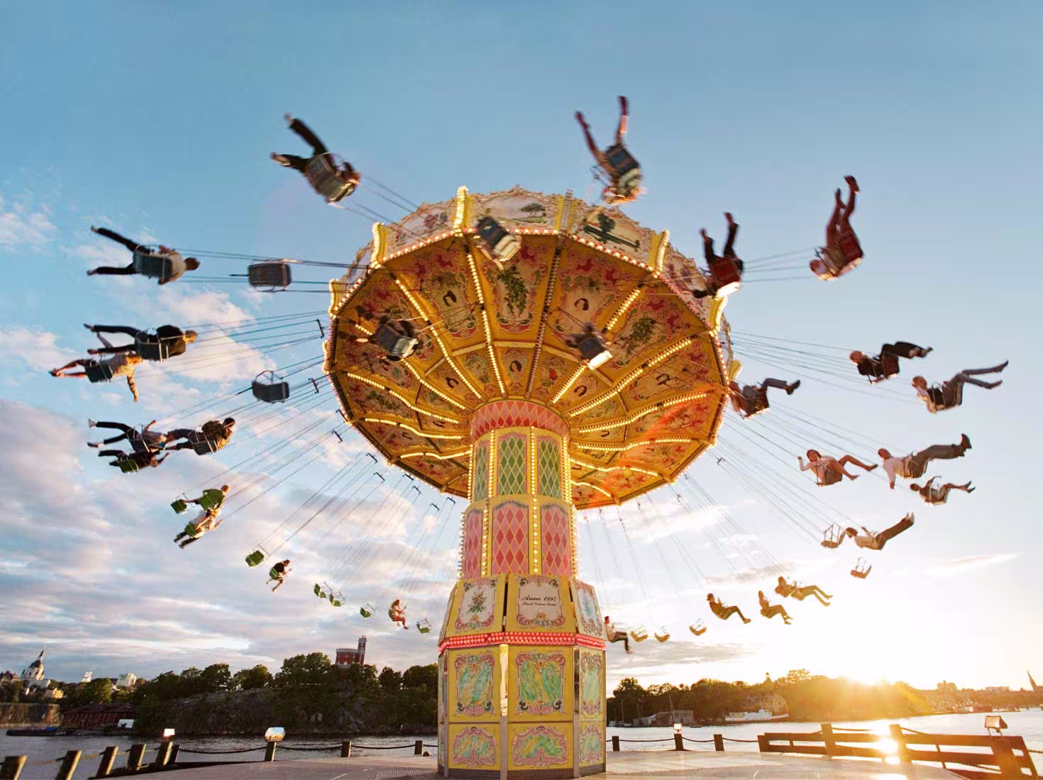 Visiter Stockholm : Parc d'attractions Gröna Lund