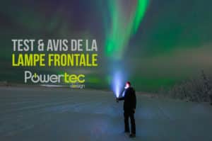 Lire la suite à propos de l’article Test de la lampe frontale Powertec, un éclairage outdoor parfait !