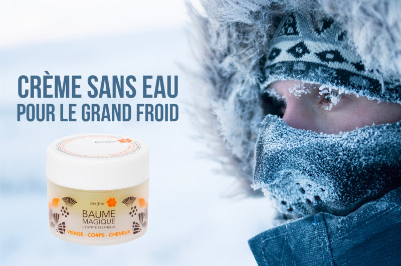 Beliflor une crème sans eau pour le grand froid de la Laponie