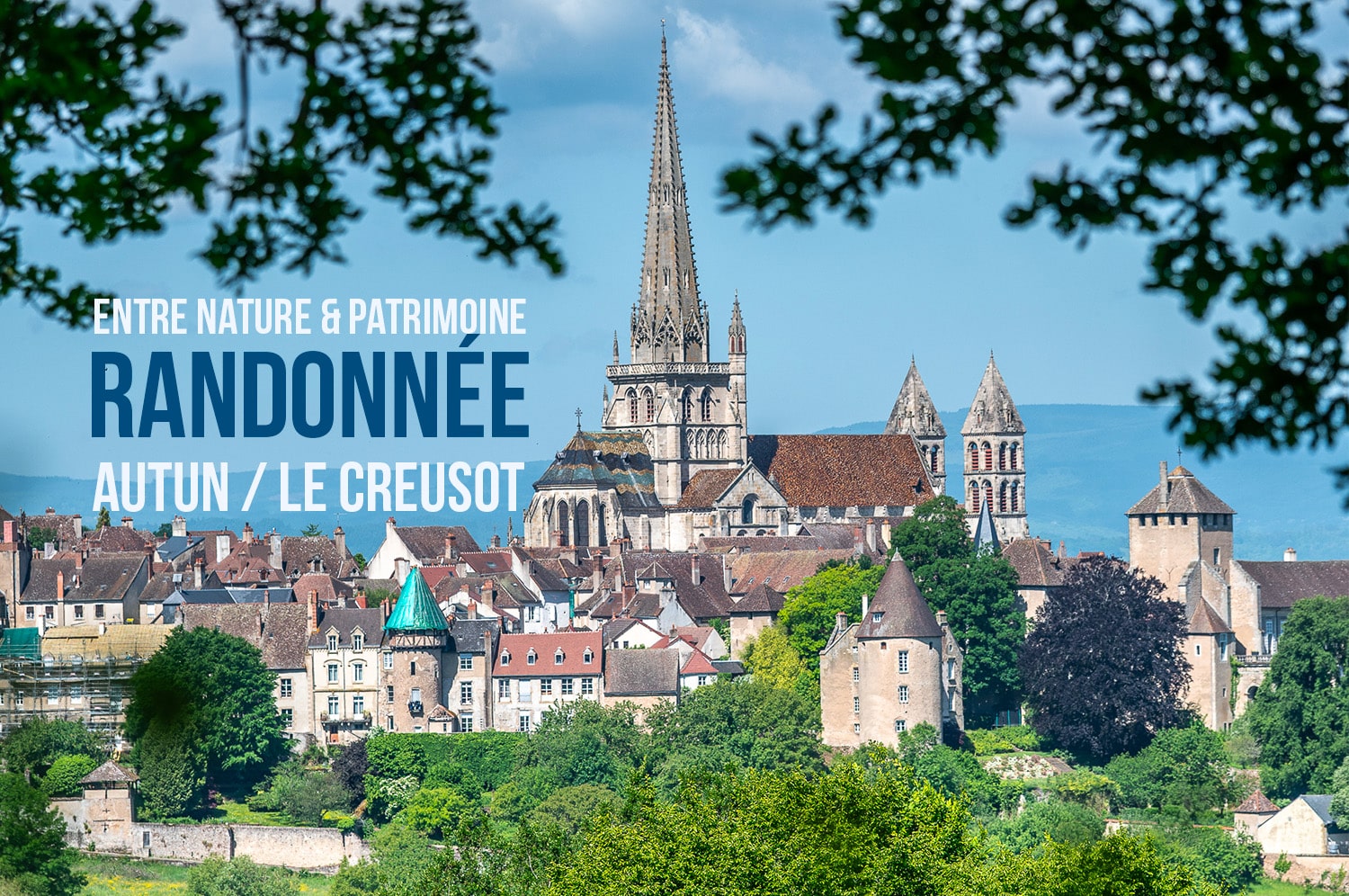 Illustration article Randonnée Autun / Le Creusot